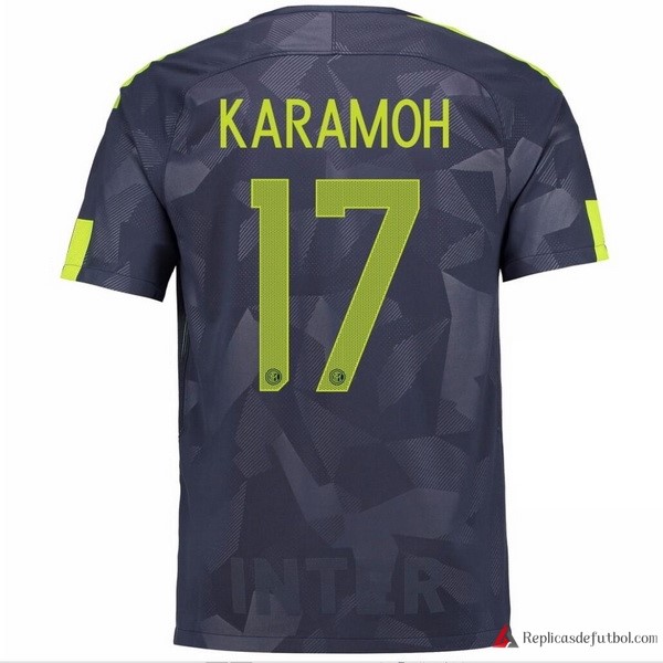 Camiseta Inter Tercera equipación Karamoh 2017-2018